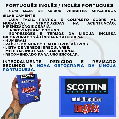 Grátis - Dicionário de Abreviaturas português inglês PTBR->EN - NF