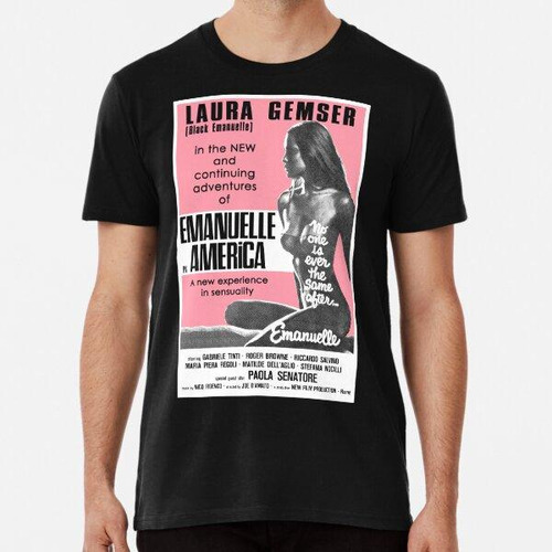 Remera Emanuelle En América Laura Gemser Algodon Premium