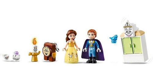 Lego Disney Celebracao De Inverno No Castelo Da Bela 43180