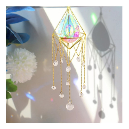 Grande Prisma De Luz - Atrapasol 3 / Suncatcher / Colgante