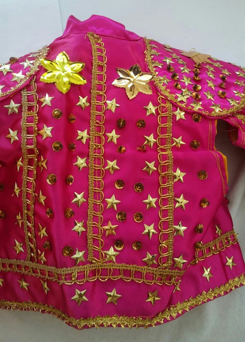 Disfraz De Torero Matador Español Traje De Luces Talla Ch
