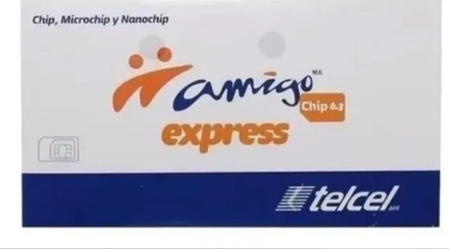 Chip Express Telcel Nuevo Lada 951, Con Paquete 7 Dias 