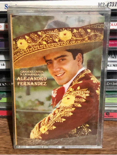 Cassette Alejandro Fernández - Grandes Éxitos. 1994. Naciona