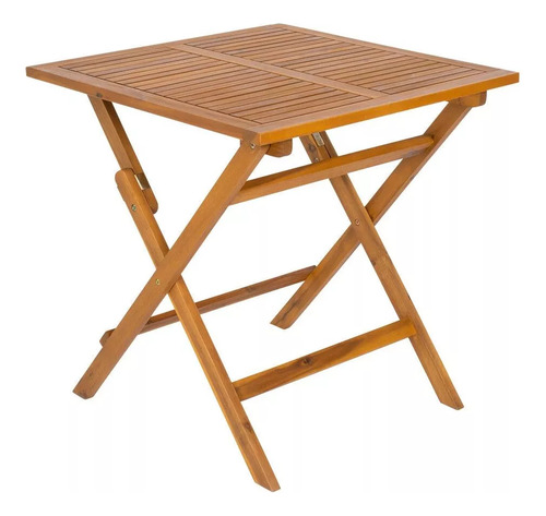 Mesita De Jardín Con Sillas Tipo Bistro Plegable 3 Piezas