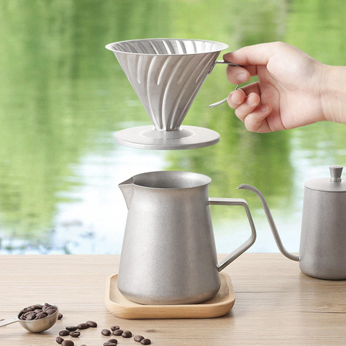 Cafetera Elegante Para Uso Doméstico Y En Cafeterías