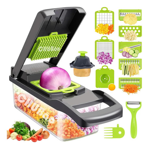 Cc Nuevo Rallador De Verduras Y Rebanador De Frutas 16 En 1