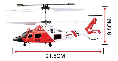 Helicoptero Rc Radio Control Syma S111g Marca Lider Nuevo!!