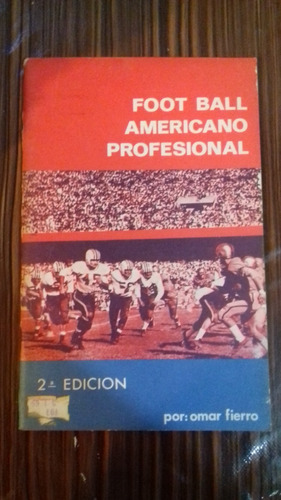 Foot Ball Americano Profesional Libro