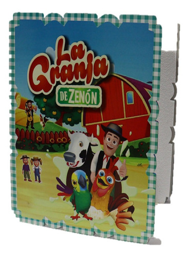Piñata Cuadrada Infantil Decoracion La Granja De Zenón