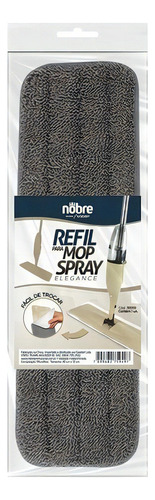Refil Mop Spray Elegance Microfiba Limpeza Geral Nobre