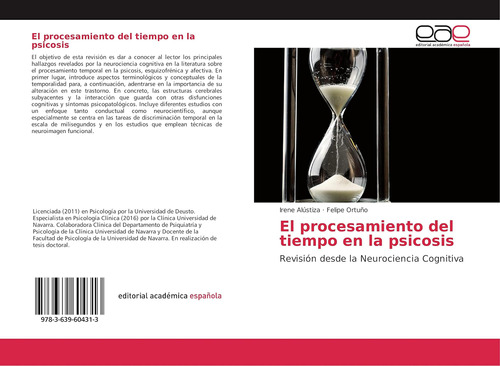 Libro:el Procesamiento Del Tiempo En La Psicosis: Revisión D