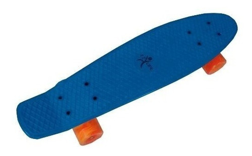 Skate Penny Board Pigmentado Azul