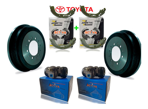 Campanas Cintas Cilindros Toyota Hilux 95/2004 Kit