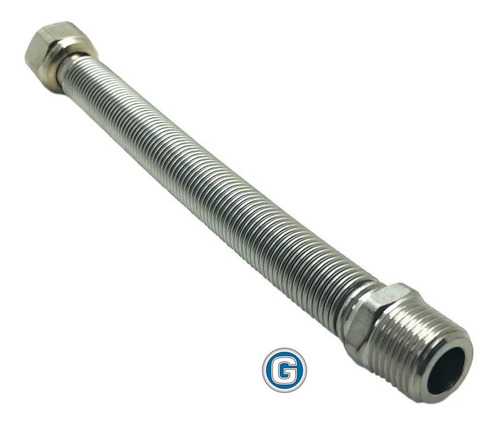 Imagen 3 de 9 de Flexible Extensible Aprobado Gas Cocina Ø 1/2'' X 20 A 42 Cm