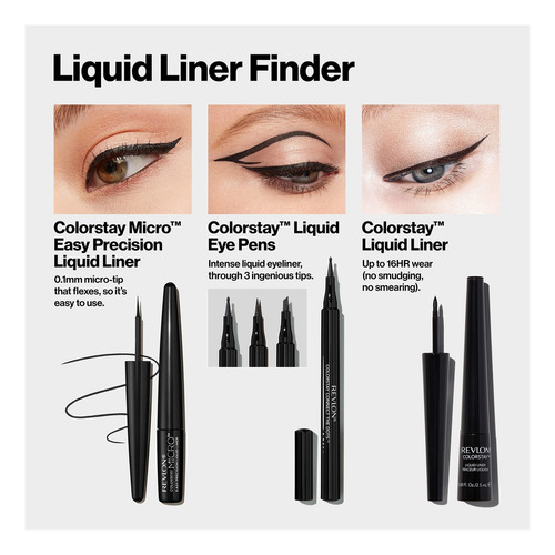 Revlon Eyeliner Líquido Revlon Colorstay Micro Easy