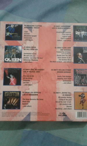 Box Excelentisimo Coleccion Pop Rock 8dvds Digi Pack