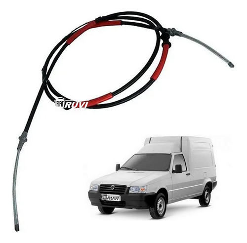 Cable Freno De Mano Fiat Fiorino Fire 1.3 (2004 - 2012)