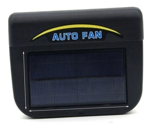 Ar Automotivo Solar Ventilador Refrigerador Para Carro S/fio