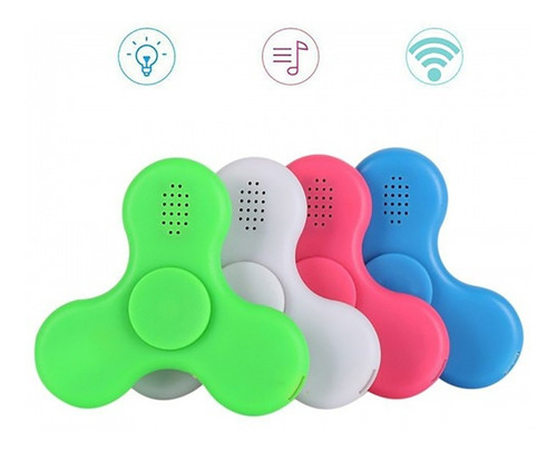 6 Fidget Spinner Altavoz Inalámbrico Bluetooth Recargable
