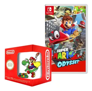 Super Mario Odyssey Nintendo Switch Y Taza 7