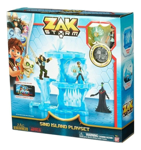 Mar De Gelo Playset Zak Storm Imaginext - Estrela