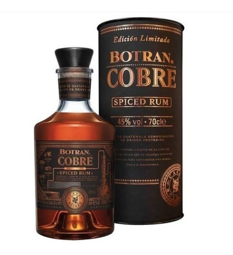 Ron Botran Cobre Con Estuche Goldbottle