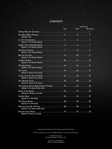 Star Wars: A Musical Journey Episodes I-vi For Cello & Piano