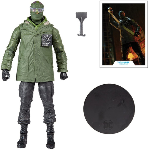 Figura De Acción The Batman Movie Riddler Dc Mcfarlane Toys