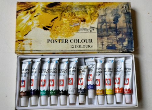 Pintura Al Agua En Pomo Poster Colour Venus, Importadas,