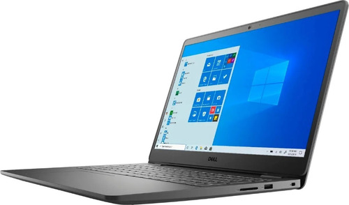 Ultrabook  Dell Inspiron 3501 negra 15.55", Intel Core i5 1135G7  12GB de RAM 256GB SSD, Gráficos Intel Iris Xe G7 80EUs 60 Hz 1920x1080px Windows 10 Home