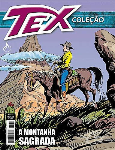 Tex: A Montanha Sagrada, De Claudio Nizzi. Série Tex Coleção, Vol. 414. Editora Mythos, Capa Mole, Edição 414 Em Português, 2016
