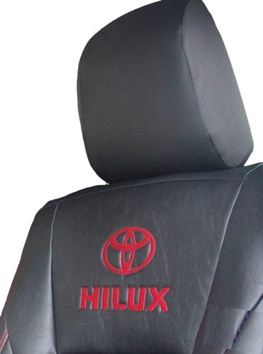 Funda Tactocuero Hilux 2016 2023 Sin Apoyabrazo Trasero