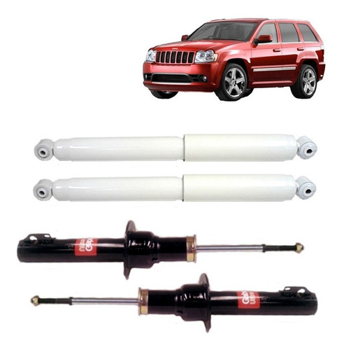 Kit Amortiguador Trasero Dela Para Jeep Grand Cherokee 05-10