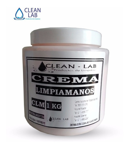 Crema Limpiamanos Ideal Talleres Mecanicos X Pote 500 Kg