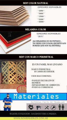 Imagen 3 de 9 de Biombo Separador De Ambiente Panel Respaldo Sommier Cama