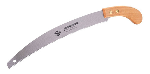 Imagen 6 de 9 de Serrucho Bulit De Podar 350mm - Mango De Madera Maciza