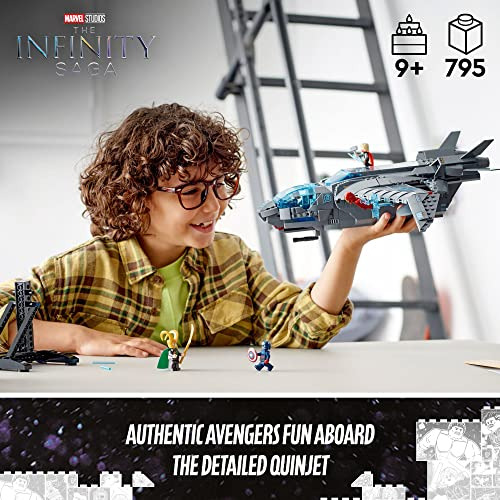 Lego Marvel Los Vengadores Quinjet 76248, Edificio De Naves