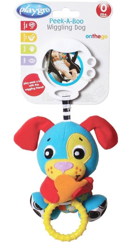 Peluche Colgante - Peek-a-boo - Wiggling Perro - Playgro