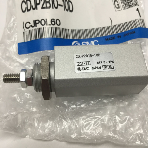 Smc Cdjp2b10-10d Miniature Pin Cylinder, Double-acting, Ssb