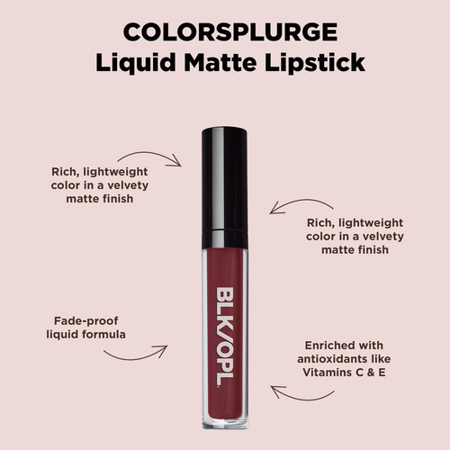 Lápiz Labial Líquido Mate Rubí De Cs