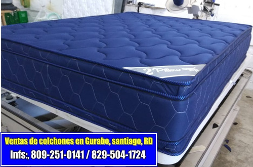 Ventas De Colchones Doble Pillow Top En Gurabo Santiago R D