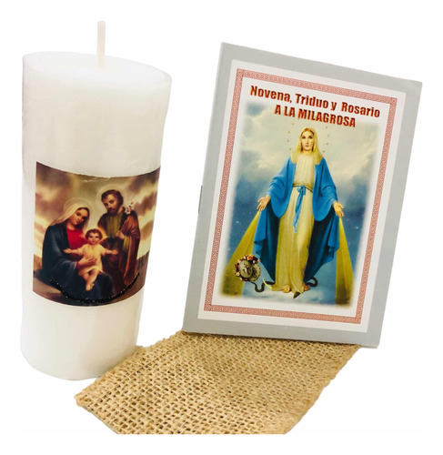 Novena A La Virgen De La Medalla Milagrosa + Veladora