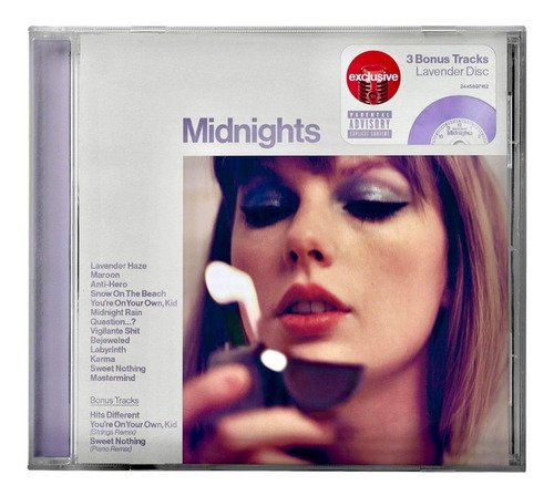Imagen 1 de 5 de Taylor Swift - Midnights - Cd Versión 1, 2, 3, 4 Y Target Ed