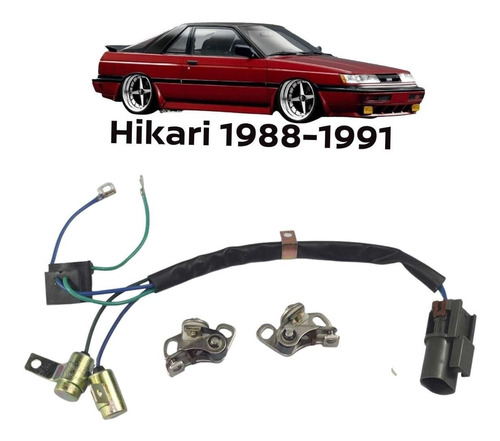 Platino Y Condensador Doble Hikari 1988-1991 Super