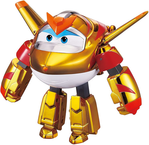 Brinquedos De Avião Super Wings 5 Transforming Golden Boy Ve
