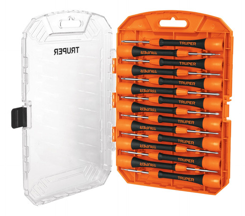Juego Kit Destornilladores De Precisión 15 Pcs Joyero Celu