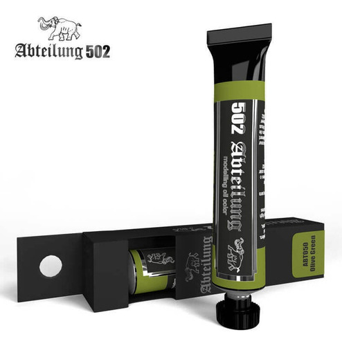 Abteilung 502 Verde Oliva 20ml Modelado Pintura De Aceite