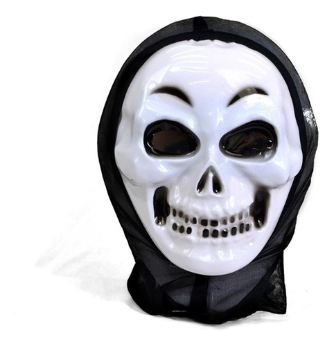 Macara Scream Calavera- Disfraz Halloween- Universo Mágico-