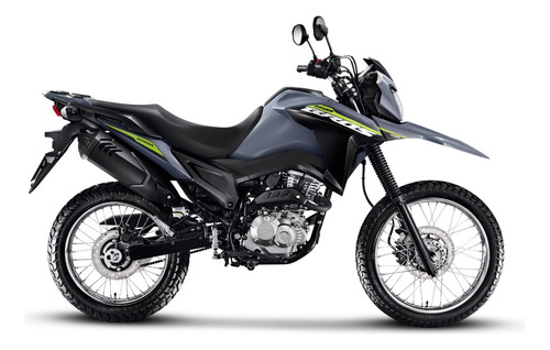 Moto Honda Nxr 160 Bros Cinza Abs 2025 0km Com Garantia