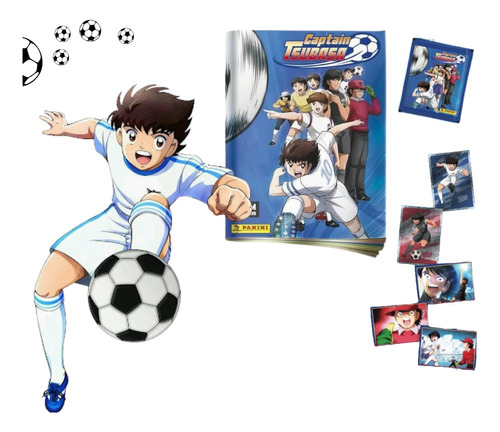 Álbum Capitán Tsubasa + Todas Sus Láminas A Pegar